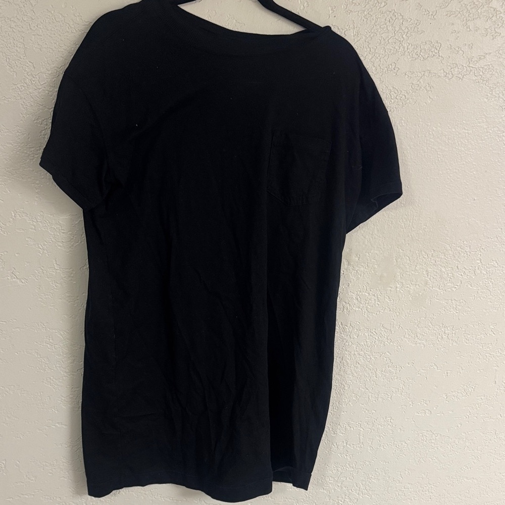 Classic Black T-Shirt Dress